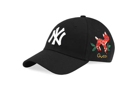 gucci new york yankees hat|mlb x gucci baseball uniform.